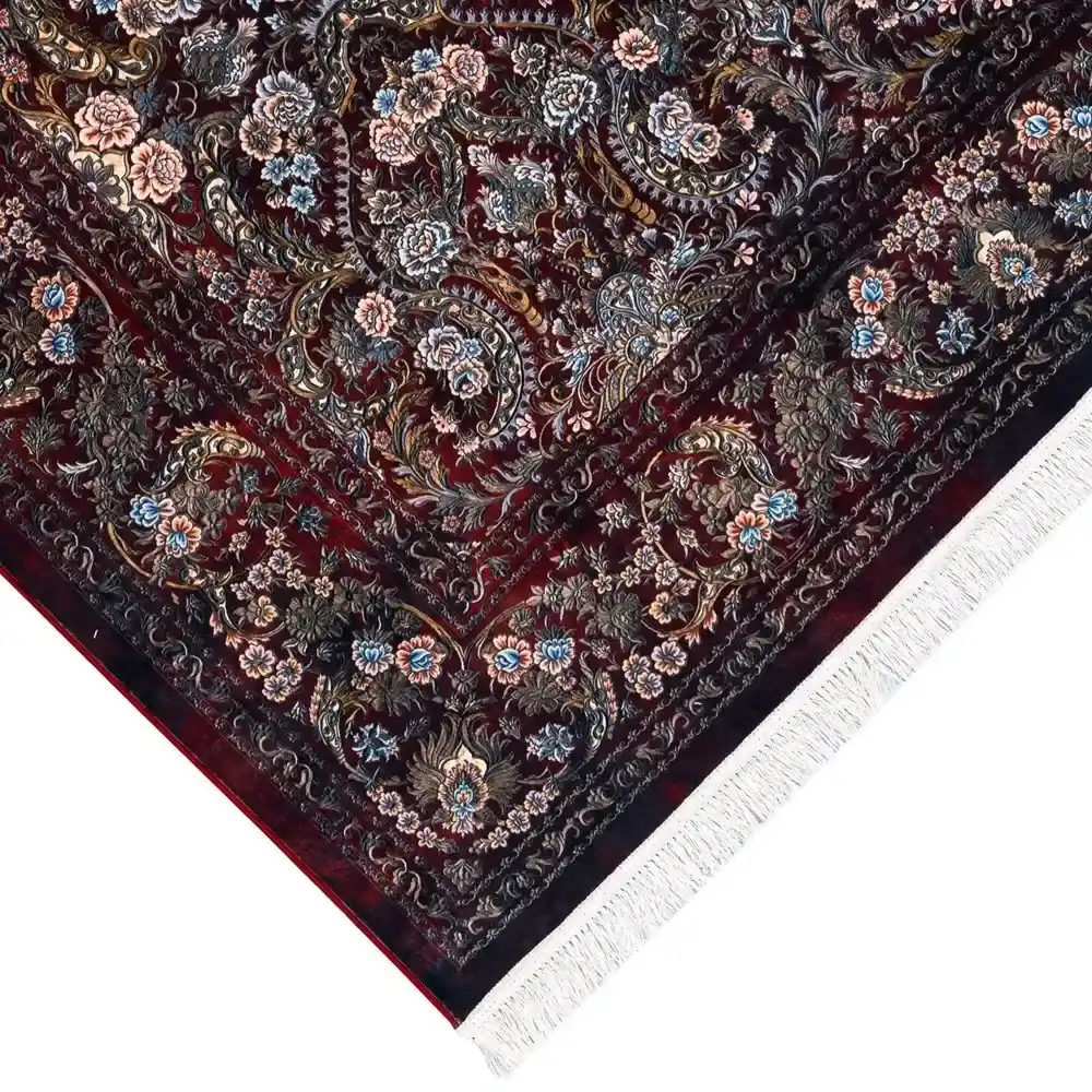 فرش ماشینی کد 25cn0310 سیاه 1200 شانه